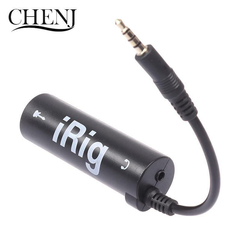 1Pcs For Irig Guitar Effects Replace Guitars Effects With Phone Guitar Interface Converter