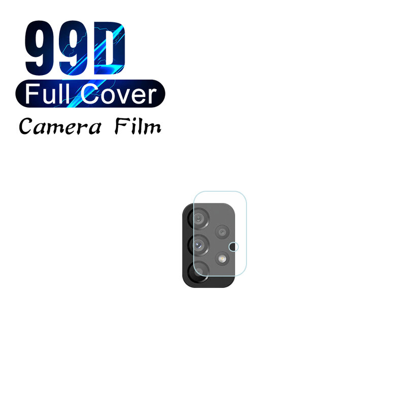 8IN1 شاشة حامي كاميرا لسامسونج غالاكسي A53 A52 A52S A50 A50S A51 A70 A70S A71 A72 A73 5G عدسة واقية هيدروجيل فيلم