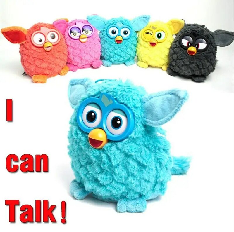 Giocattoli interattivi elettronici febe Firbi Pets Fuby Owl Elves registrazione di peluche Talking Smart Toy regali Furbiness boom peluche