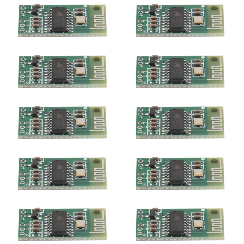 Placa dupla do módulo do amplificador audio de Digitas, poder do diodo emissor de luz, CA-6928, 3.3V-8V, 10 PCes