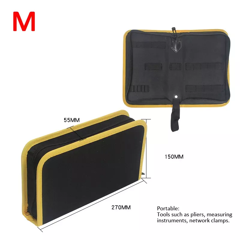 Multifunction Bag Screws Soldering Hardware Organizer Bags Case Iron Tool Travel Nails Portable Oxford Pouch Tools Repair Canvas