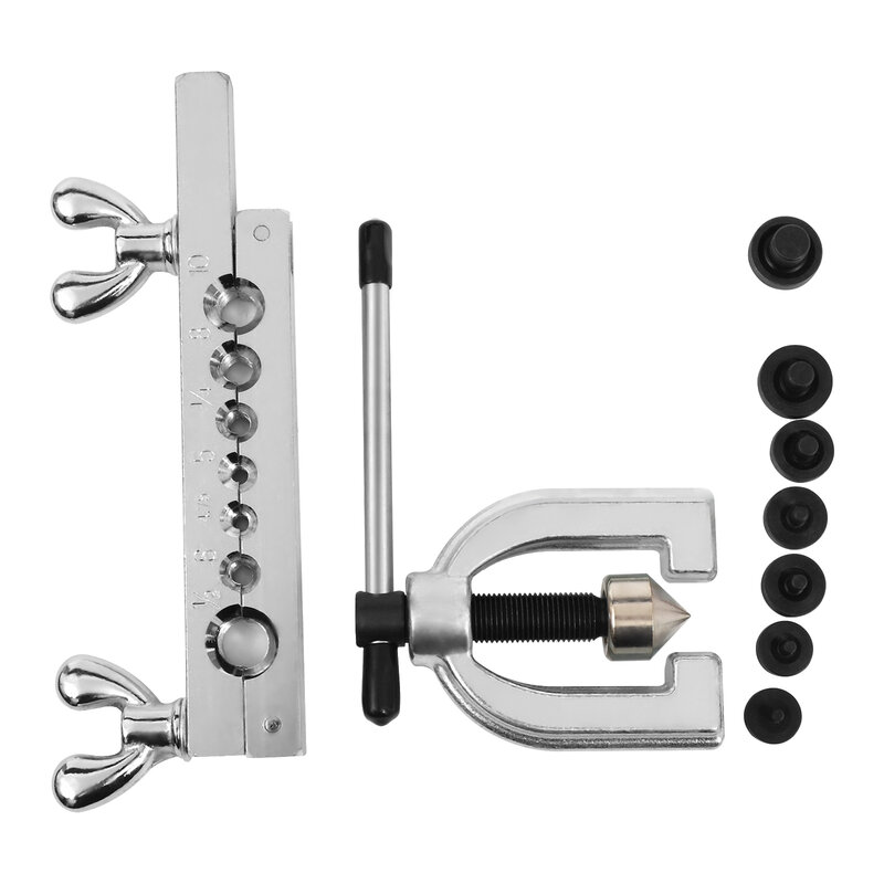 Двойная развальцовка набор инструментов для медной, алюминиевой, мягкой, стальной тормозной линии и латунной трубки