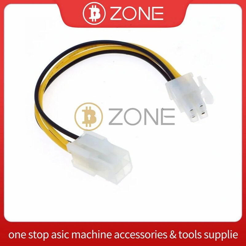 20cm  4 Pin Male To 4Pin Female PC CPU Power Supply Extension Cable Cord Connector Adapter For Antminer S9 S9j S9k S9i