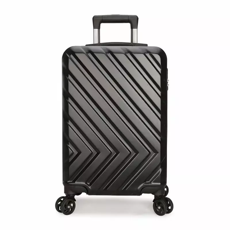 (016) 트롤리 여행 가방, 범용 휠 지퍼 여행 가방