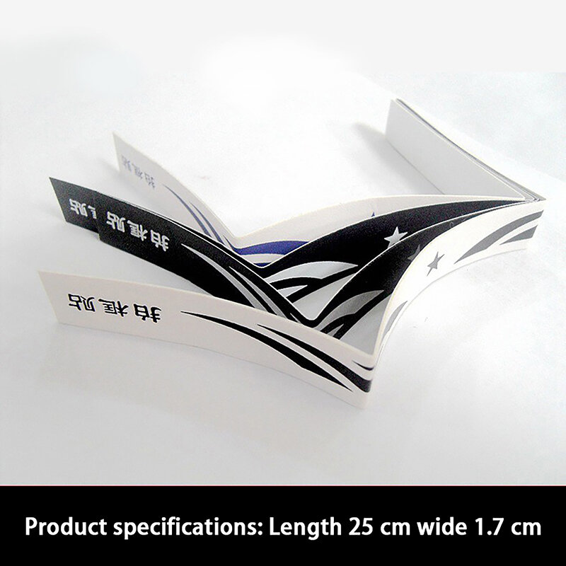 3g Badminton Racket Protection Sticker With Full Frame Anti-Collision Strip, Racket Head Protection Wire 7*2*1cm