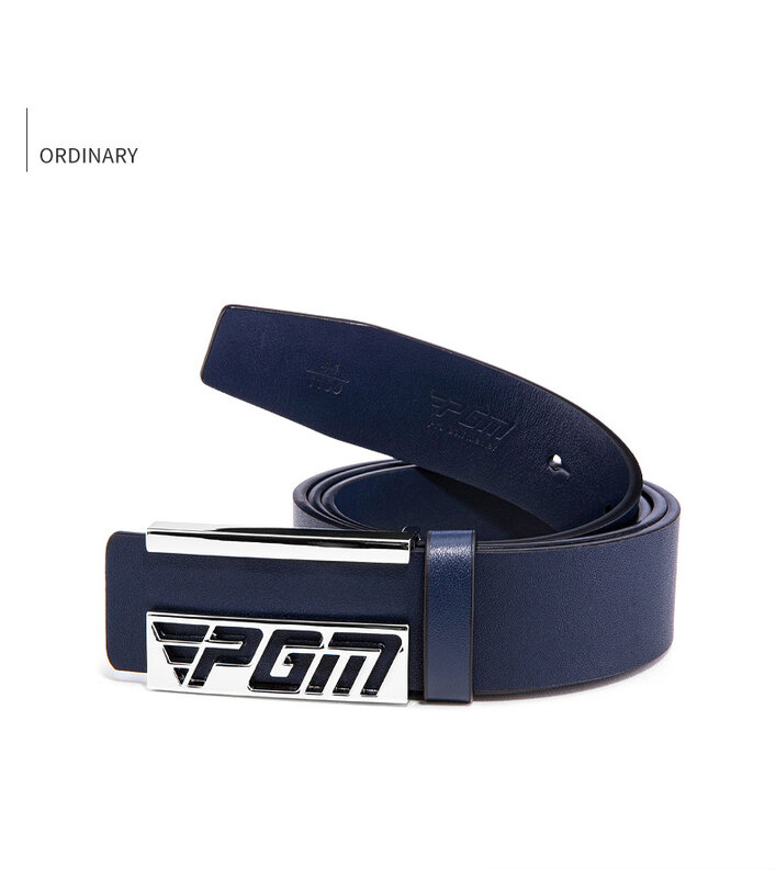 Cinturón de Golf PGM para hombre, cinturón deportivo con hebilla de aleación de cuero de vaca de primera capa, suministros de Golf