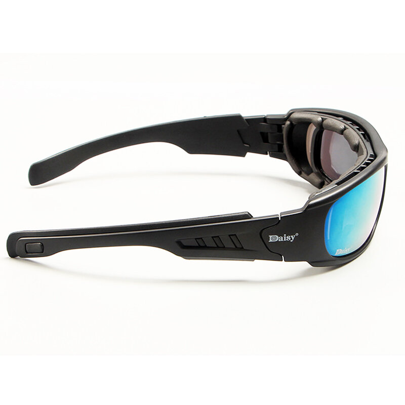 Поляризованные очки Daisy C6 CS армейские тактические мотоциклетные охотничьи стрельбы страйкбол пуленепробиваемые военные очки C5 с комплектом из 4 линз