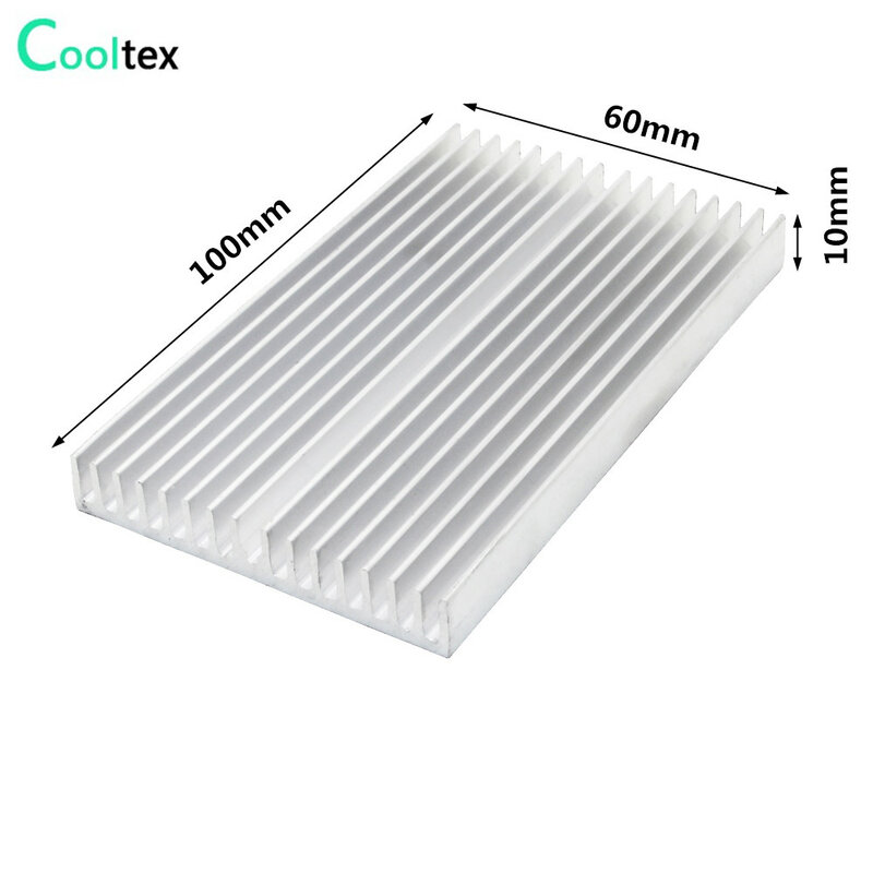 Radiator Aluminum Heatsink Extruded Heat sink for LED Electronic CHIP Heat Dissipation Cooling Cooler