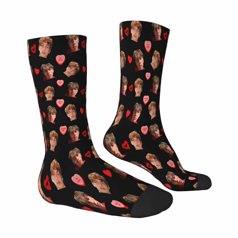 Love Vinnie Hacker Socks Male Mens Women Spring Stockings Hip Hop
