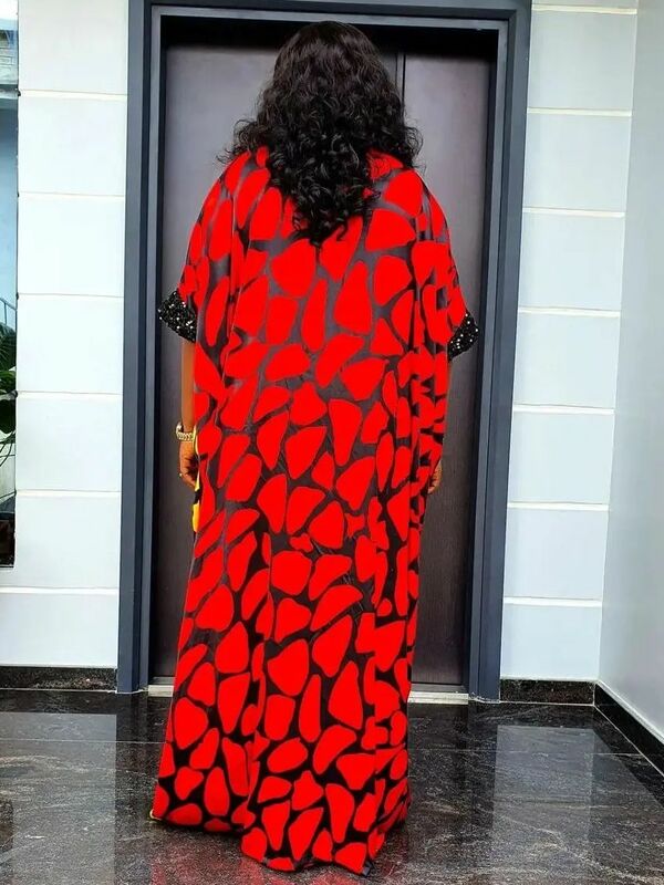 Abayas-Robe de Luxe pour Femmes Musulmanes Africaines, Caftan Marocain, Boubou, Djellaba, Soirée, 2024