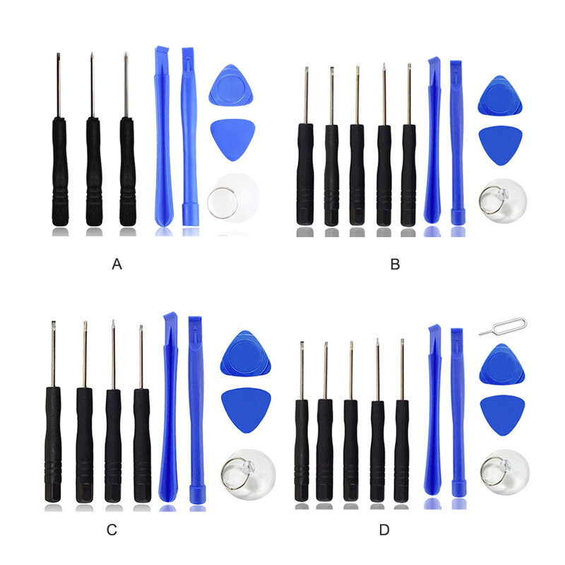 Set da 8 pezzi strumento di riparazione per cellulare accessori per strumenti di riparazione in plastica