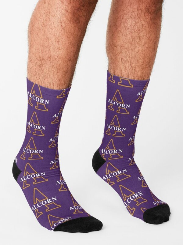 Alcorn State University Socks FASHION christmas stocking Designer Man Socks Women's