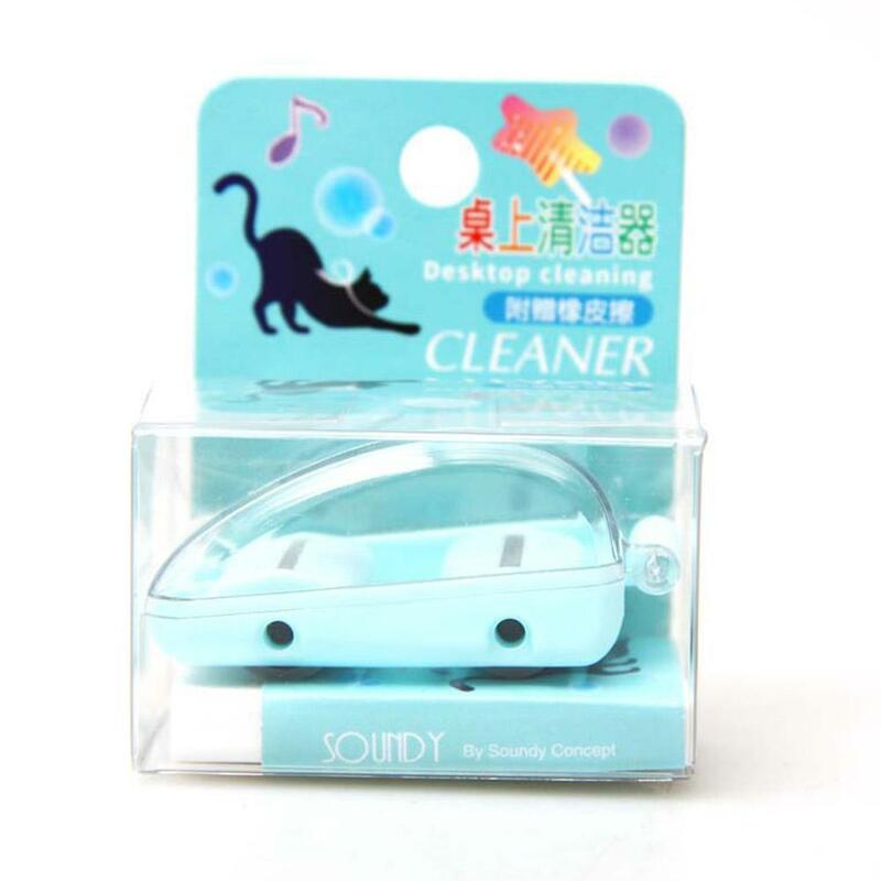 Creative Mini Eraser Dust Cleaner detergente Desktop portatile con gomma carina per studenti Offiice School Kawaii Stationery G6A8