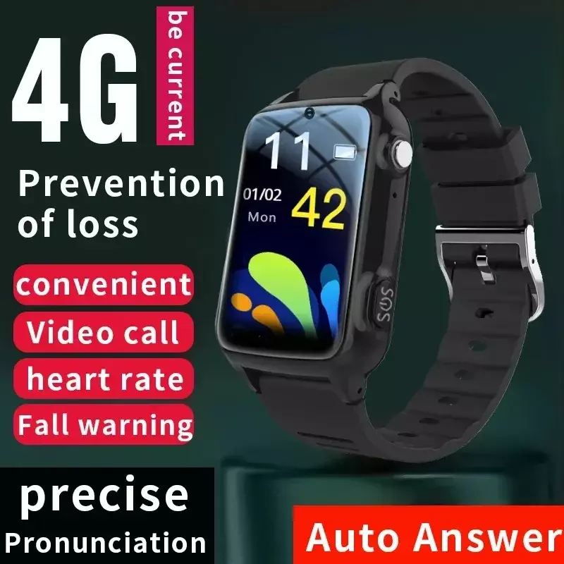 Elderly Smart Watch GS20 Fall Detection Alarm SOS Call For Nursing Home Hospital GPS WIFI Location SDK 4G Sim Smartwatch