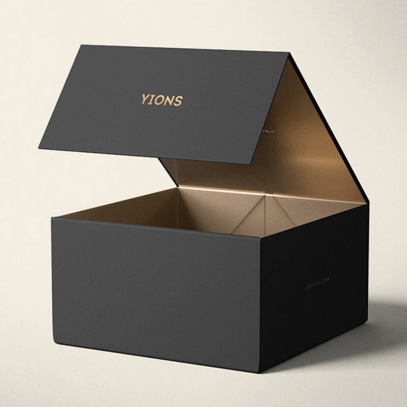 Prodotto personalizzato formato personalizzato scatola magnetica rigida in carta di cartone riciclabile confezione regalo magnetica pieghevole di lusso con