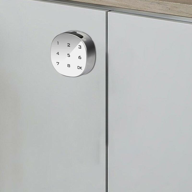 Drawer Smart Cabinet Lock Security Digital Coded Lock Electronic Door Locks for Office File Storage Furniture Bedroom