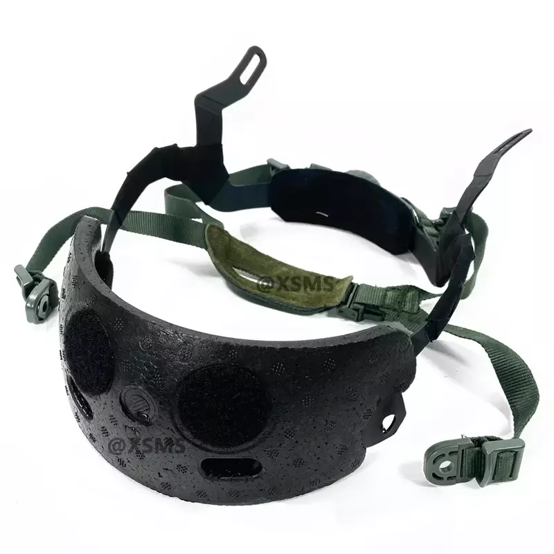 Helm sistem suspensi dalam, helm berburu CS dapat disesuaikan, aksesoris tali kunci kepala untuk FAST SF