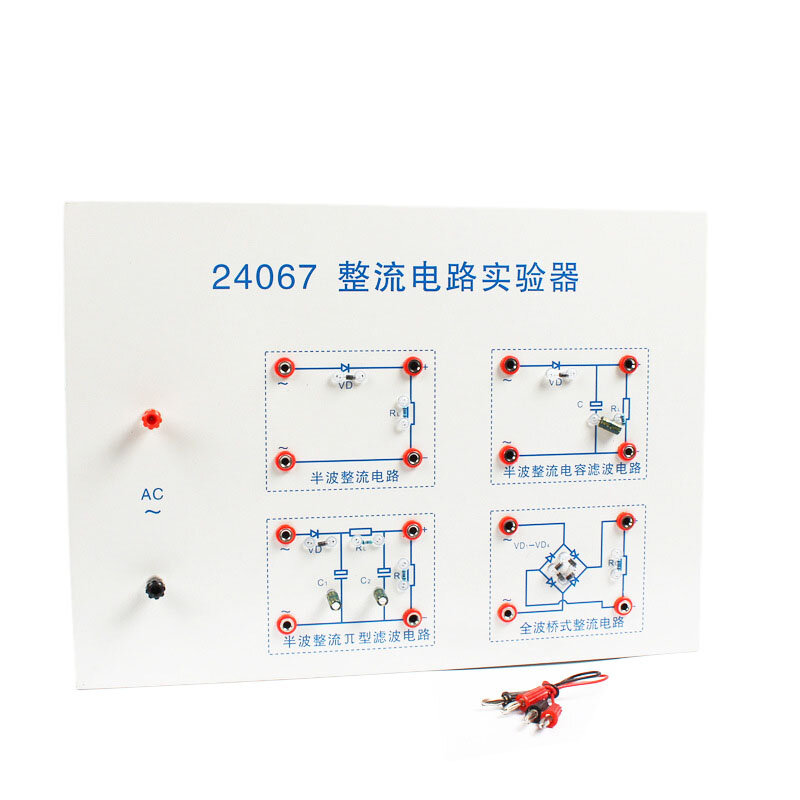 24067 circuito retificador experimentador física experimento equipamento instrumento de ensino