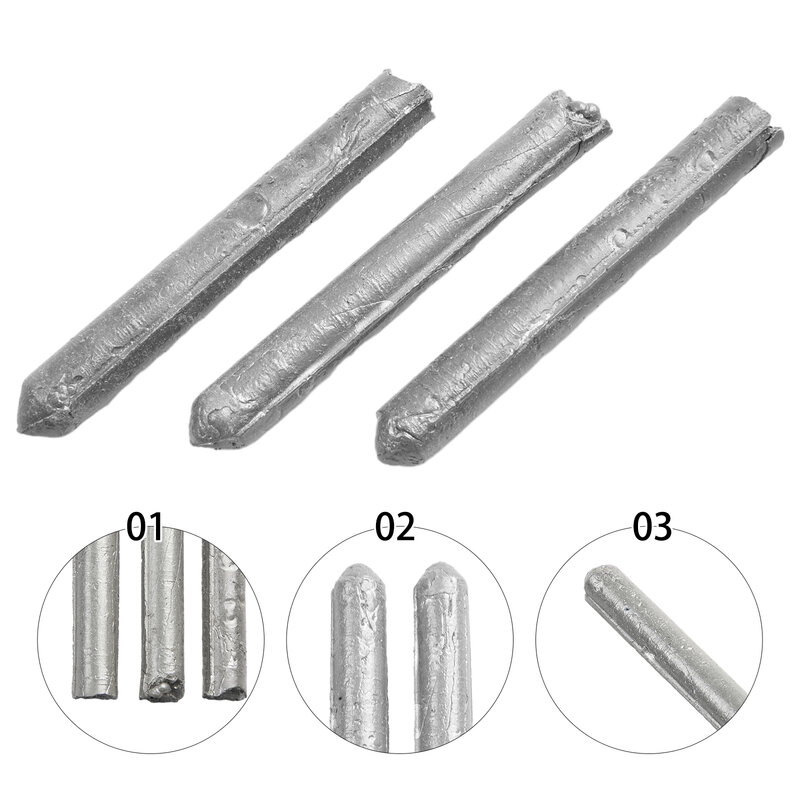 Varillas de soldadura de baja temperatura, 3/6 piezas, 78mm, núcleo de fundente de aluminio Premium, accesorios de herramientas eléctricas