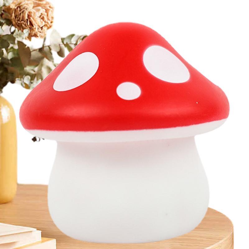 Mushroom Lamp For Bedroom Vintage Mushroom Lamp Durable And Energy-Saving Wake Up Lamp Led Night Light For Children Boys Girls