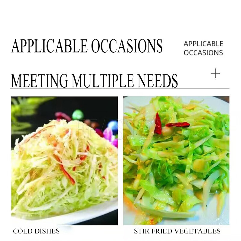 Automatic Vegetable Cabbage Shredder Slicer Lettuce Cutter Machine for Salad Food