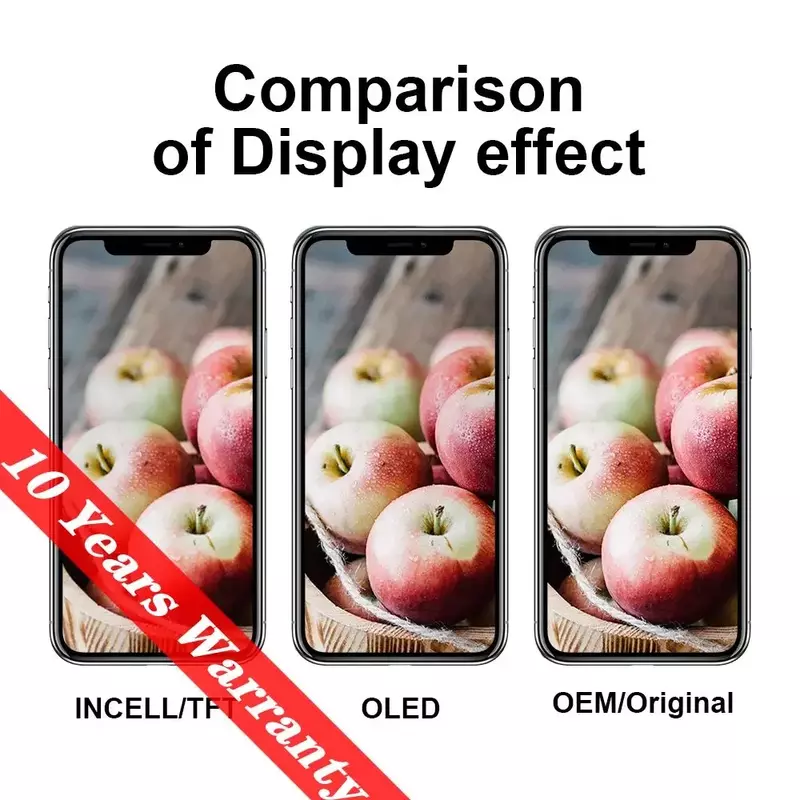 Pinzheng Hoge Kwaliteit Display Incell Lcd Oled Oem Amoled Voor Iphone Xs Max X Xr 11 12 13 Mini Pro Promax Scherm Vervanging