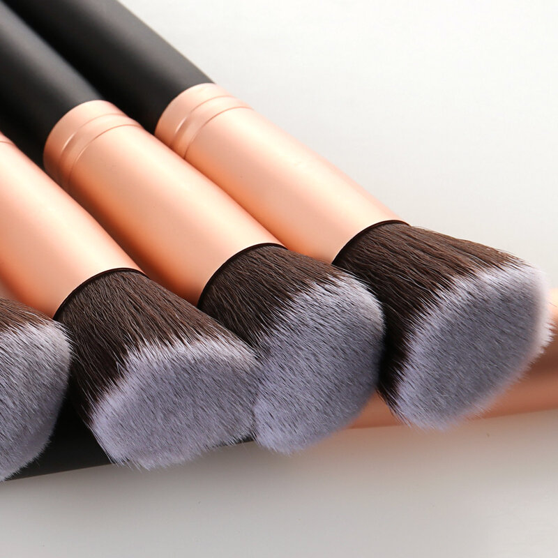 JTFIL 14pcs Makeup brushes set Professional High Quality Synthetic Hair Foundation Powder Eyeshadow Brush set