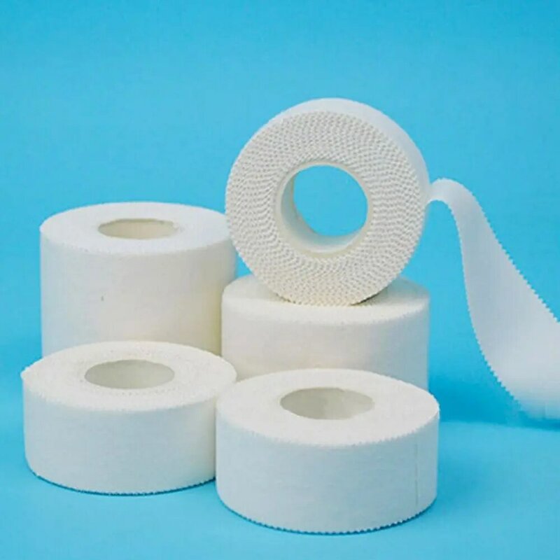 Cinta adhesiva de algodón impermeable para boxeo, vendaje de encuadernación deportiva para lesiones por tensión, 2,5/3,8/5cm, 9,1 metros