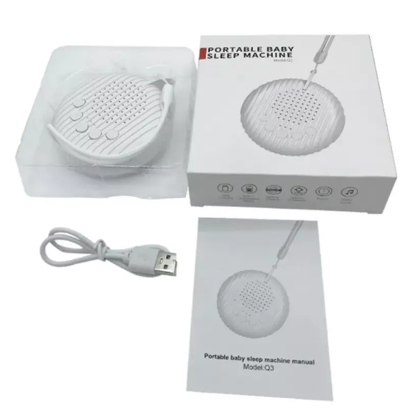 Collection AliExpress Nouveau portable pour fermer la machine à sons pour bébé sommeil bruit auxiliaire pour le sommeil de bébé sommeil sommeil relax bruit blanc