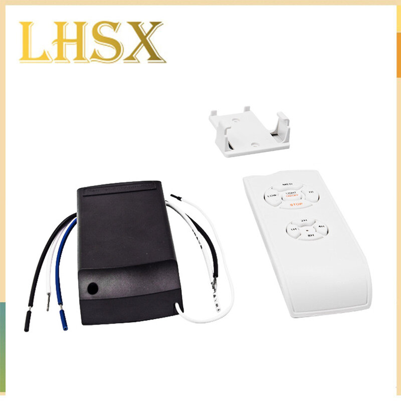 Universal Ceiling Fan Light Remote Control Kit for Home Fan Modification Timing and Speed Remote Controller Electrical Supplies