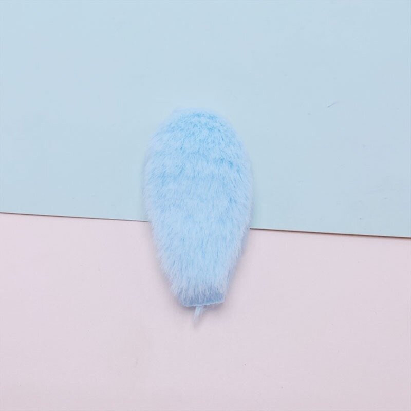 Furry Barrettes Furry Rabbit Ears for Hair Clip Party Costume DIY Accessories