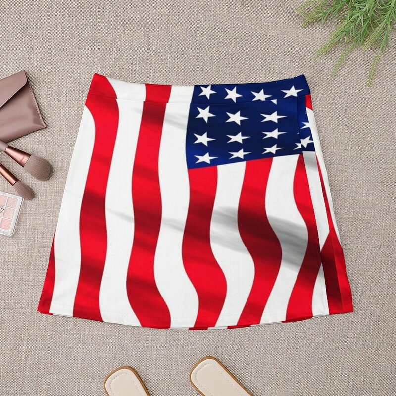 Flaga ameryki Mini spódniczka damska letnia krótka spódniczka kobieta krótka spódniczka