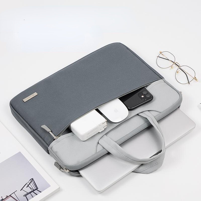 Slip da uomo borsa per Laptop borsa da 15 pollici per documenti borsa a tracolla borse da ufficio Unisex per uomo valigetta direzionale E496