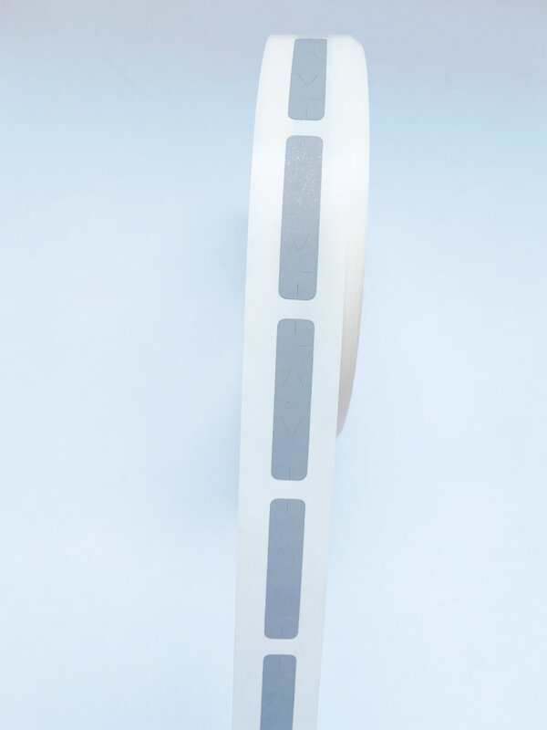 1000pcs 5x20mm Cinza Prata Adesivo RISCO OFF Adesivos DIY Manual Hand Made Scratched Stripe Card Film