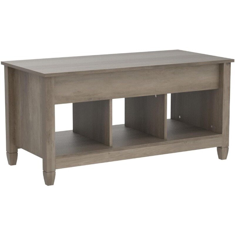 Подъемный журнальный столик, скрытый кофейный столик для хранения, деревянный зеркальный журнальный столик, мебель для гостиной