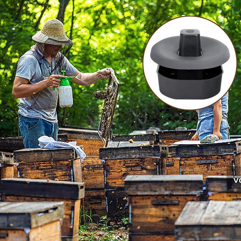 Beehive pijakan kaki stabil, alat sarang lebah Port sarang lebah antilicin penyangga braket rumah tangga berdiri kaki luar ruangan basis sarang lebah kekuatan tinggi
