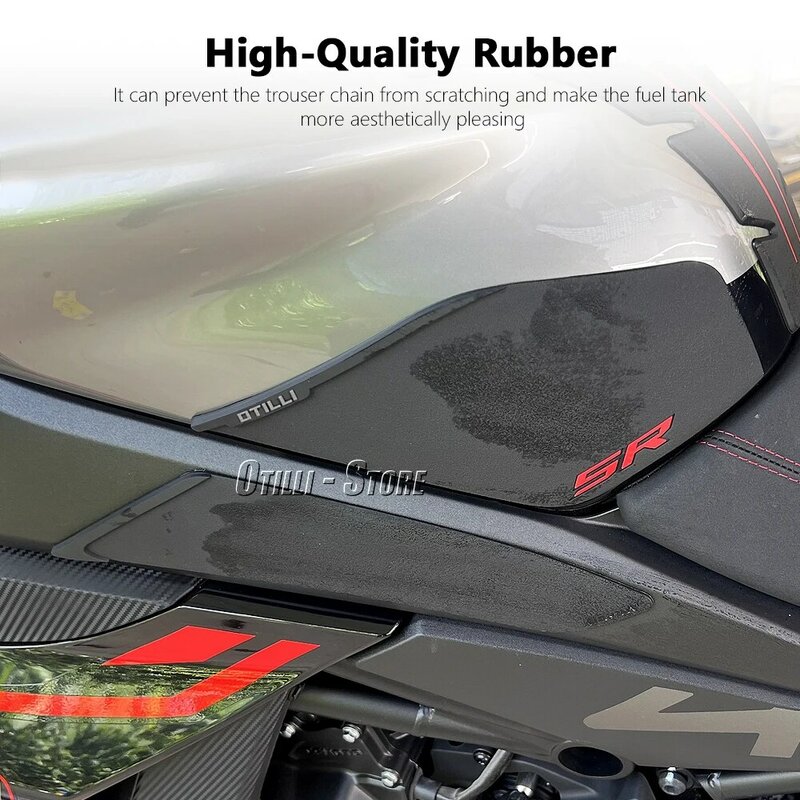 Motorcycle For CFMOTO 450 SR 450SR 450sr 450 sr 2022 2023 Fuel Tank Pads Knee Grips Anti-slip Sticker Rubber Protection Decal