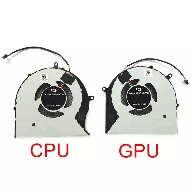 New Original Laptop CPU GPU Cooling Fan for ASUS FX63V FX63VM FZ63VM FX63VM7300 FX63VM7700 FX503VM GL503VM GL703VM Cooler DC 12V