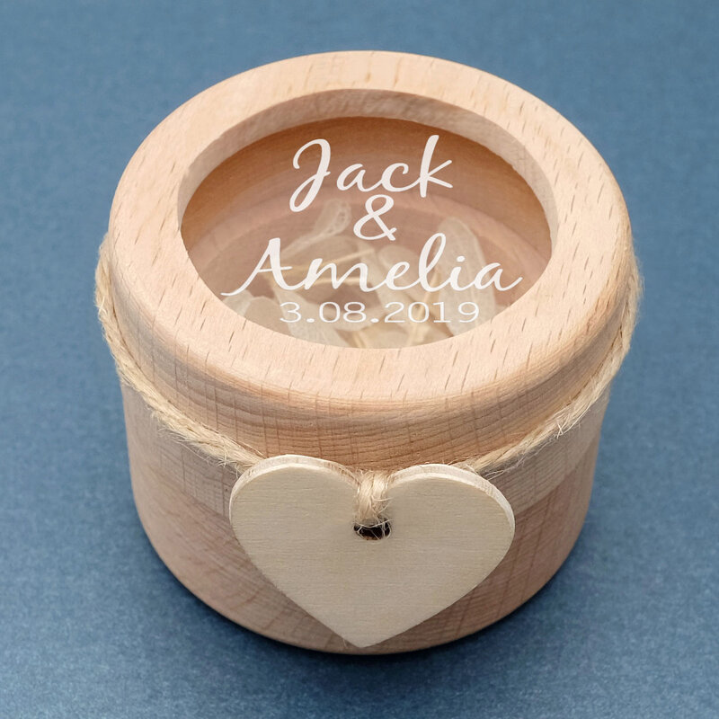 Scatola per fedi nuziali scatola per anelli in legno personalizzata scatola per anelli di fidanzamento scatola per anelli personalizzata scatola per anelli proposta porta anelli decorazioni per matrimoni