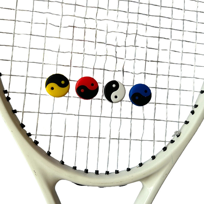 Raqueta de tenis circular a prueba de golpes, amortiguador antivibración, accesorios de tenis, antivibradores