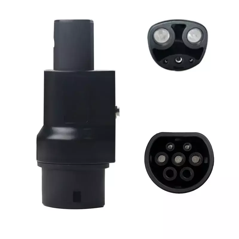 GBT para Tesla Plug EV Adapter, carros elétricos, carregador de veículo, conector de carregamento, 32A, 220V, Tesla