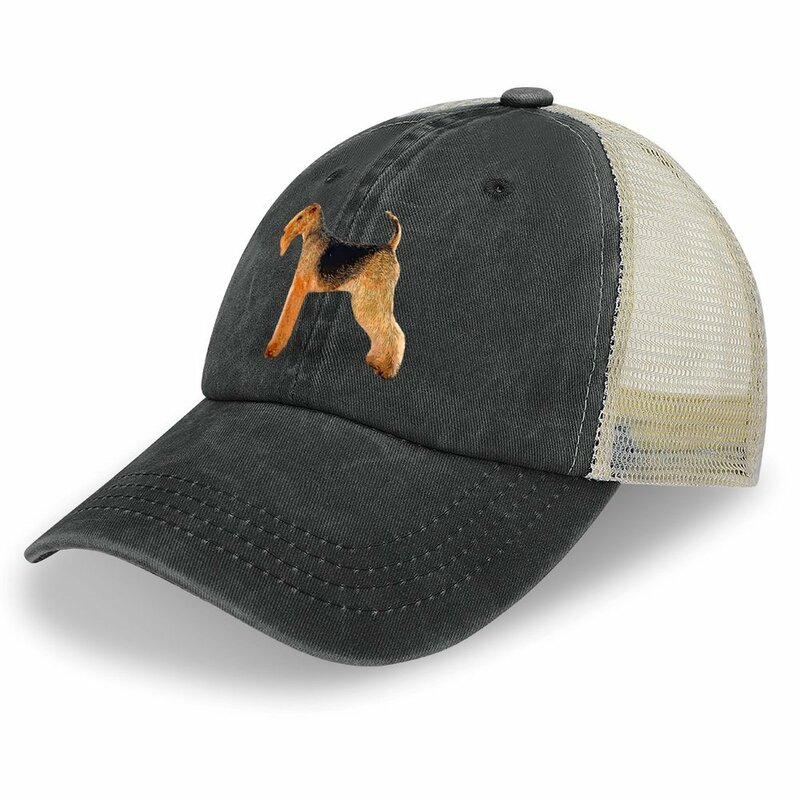 Lakeland-Terrier Chapéu Cowboy para homens e mulheres, viseira de praia, boné de camionista, chapéu Western Golf
