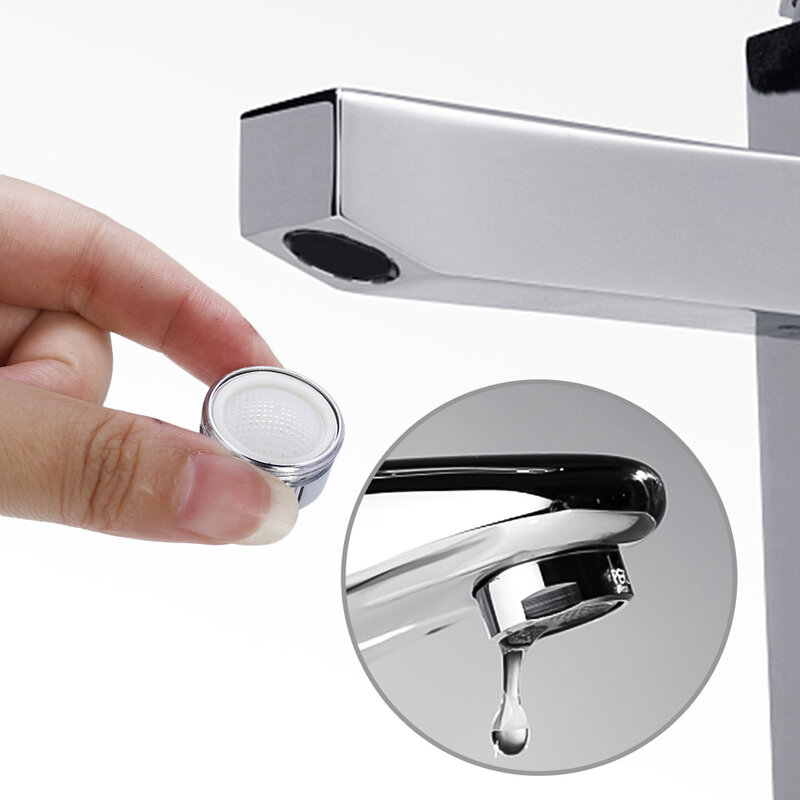 1/5PCS Water Saving Faucet Tap Aerator Replaceable Filter Mixed Nozzle M24 24mm Thread Bathroom Faucet Bubbler Bathroom Parts