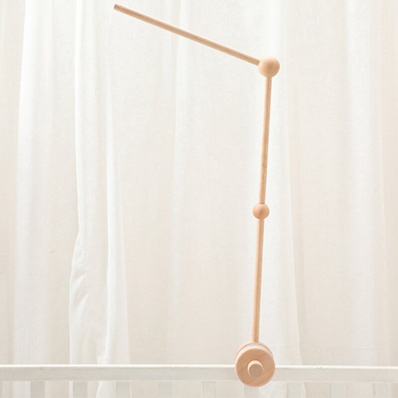 1 Stuks Houten Mobiele Arm Decoratieve Onderdelen Voor Wieg Mobiele Hanger Voor Wieg Baby Meisje Kinderkamer Decor