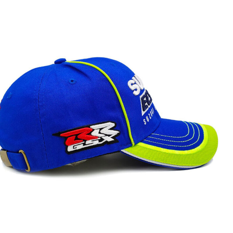 Outdoor motorcycle Hat Embroidered snapback for Suzuki  car Team moto gp Off-road sports Racing baseball cap Unisex gift