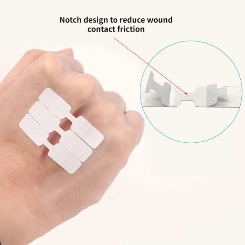 20 sztuk/partia Seam Free taśma motyl klej bandaż rany zamknięcie Healing hemostaza Woundplast zestaw awaryjny materiały medyczne