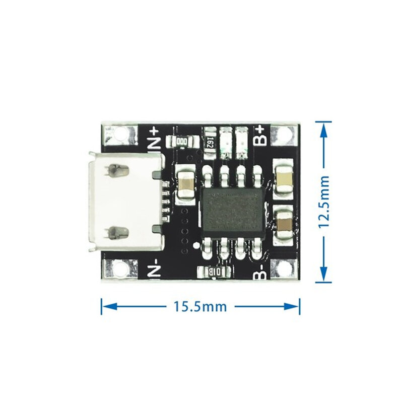 18650 lithium battery 3.7v 3.6V 4.2V lithium battery charging board 1A overshoot and over-discharge protection TP4056