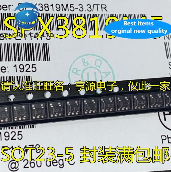100pcs 100% orginal new SPX3819M5-3.3 SPX3819M5-L-3-3/TR SPX3819M5-3.3/TR Silkscreen L3LX
