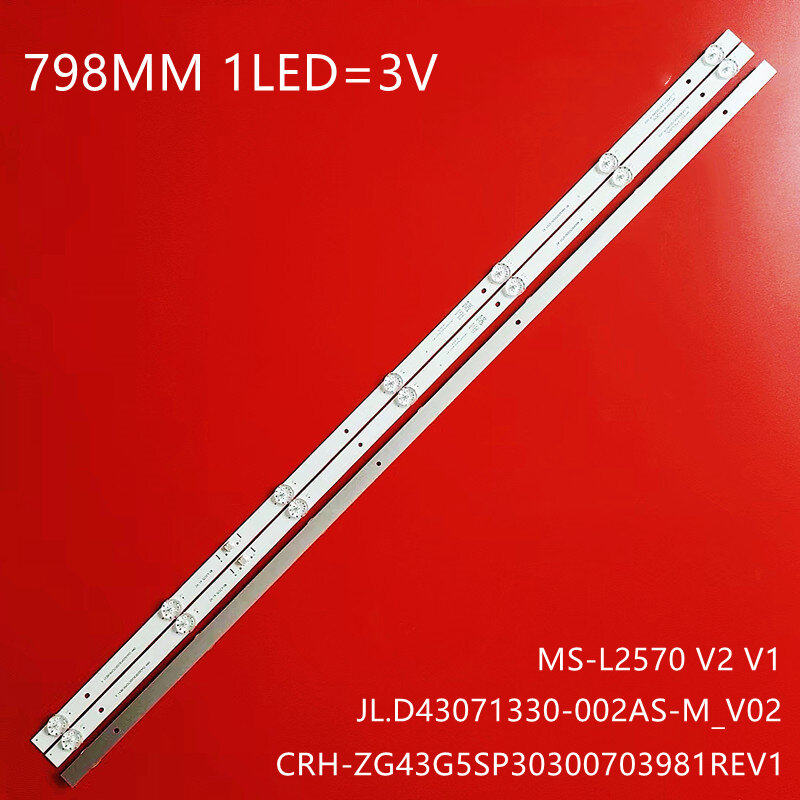 LED Backlight Strip FOR LB-C420-G6F-F-7-14-X2 42G6F RF-AB4300005SS30-0701 A2 MS-L4167 V2 4302B 4306B L43N4300 H-LED43ET4100