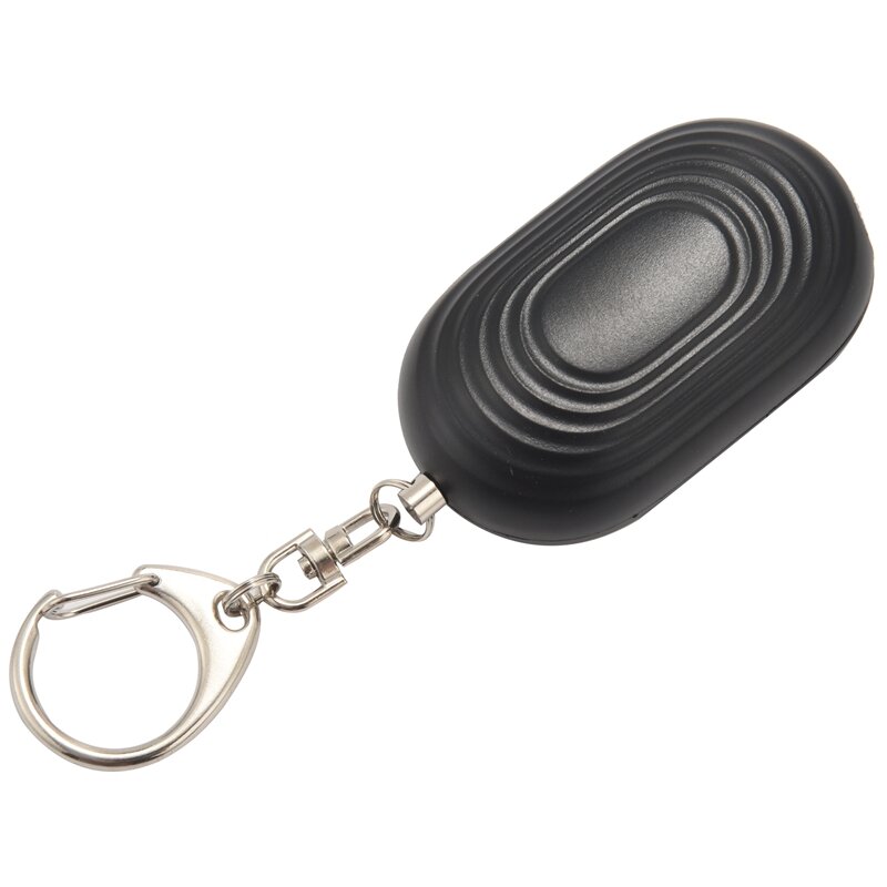 Porte-clés d'alarme de protection personnelle avec lampe de poche pour augmenter la sécurité, dispositif de sirène sonique puissante, sifflet d'urgence, 130 DB